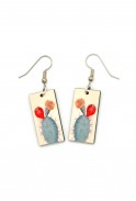Vintage Cactus Earrings